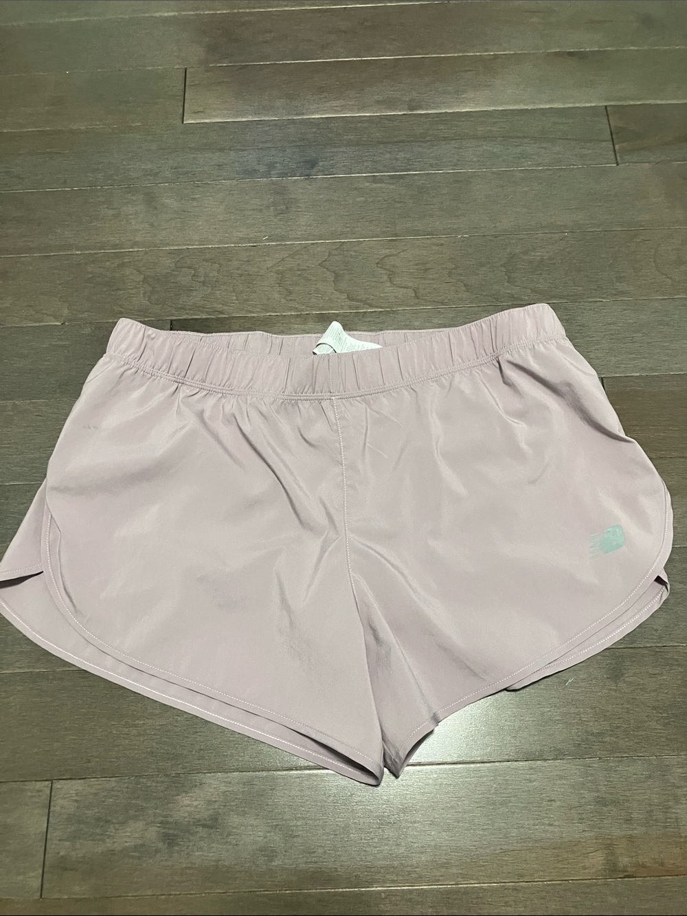 New Balance Light Purple Women's Lined Athletic/Running Shorts size L